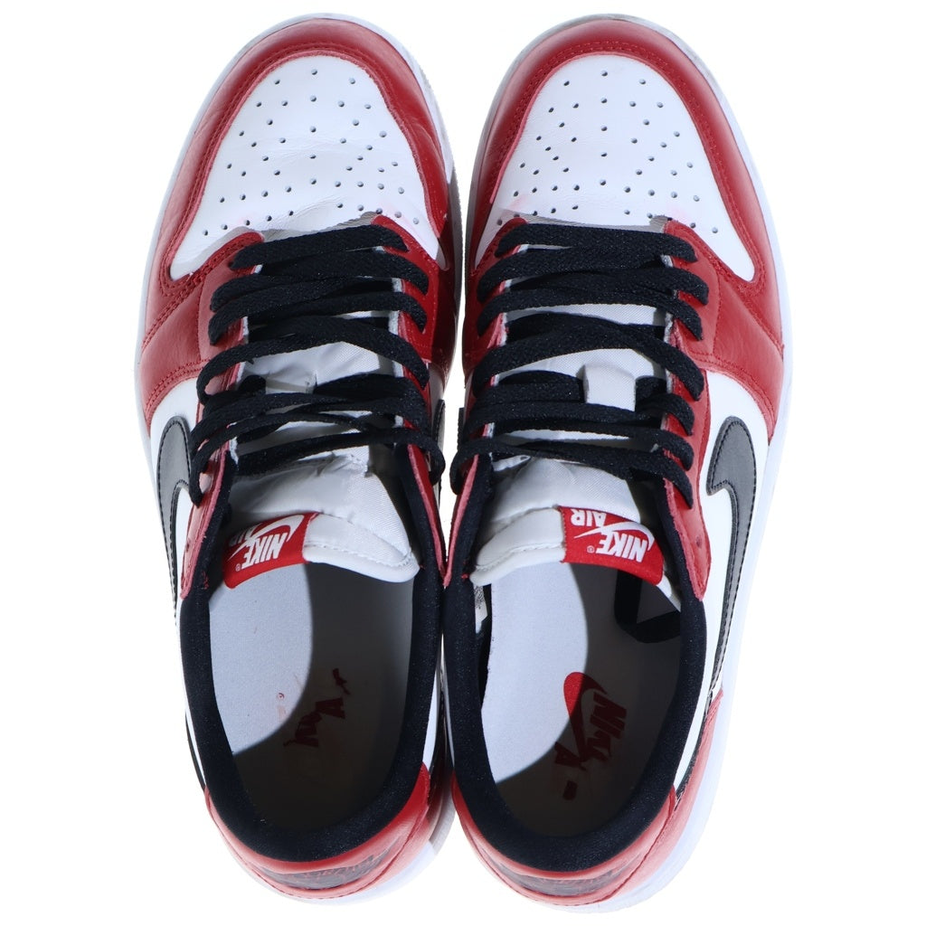 NIKE(ナイキ) AIR JORDAN 1 RETRO LOW Chicago エアジョーダン1 レトロ ロー OG シカゴ ローカットスニーカー US8/26cm レッド HQ6998-600