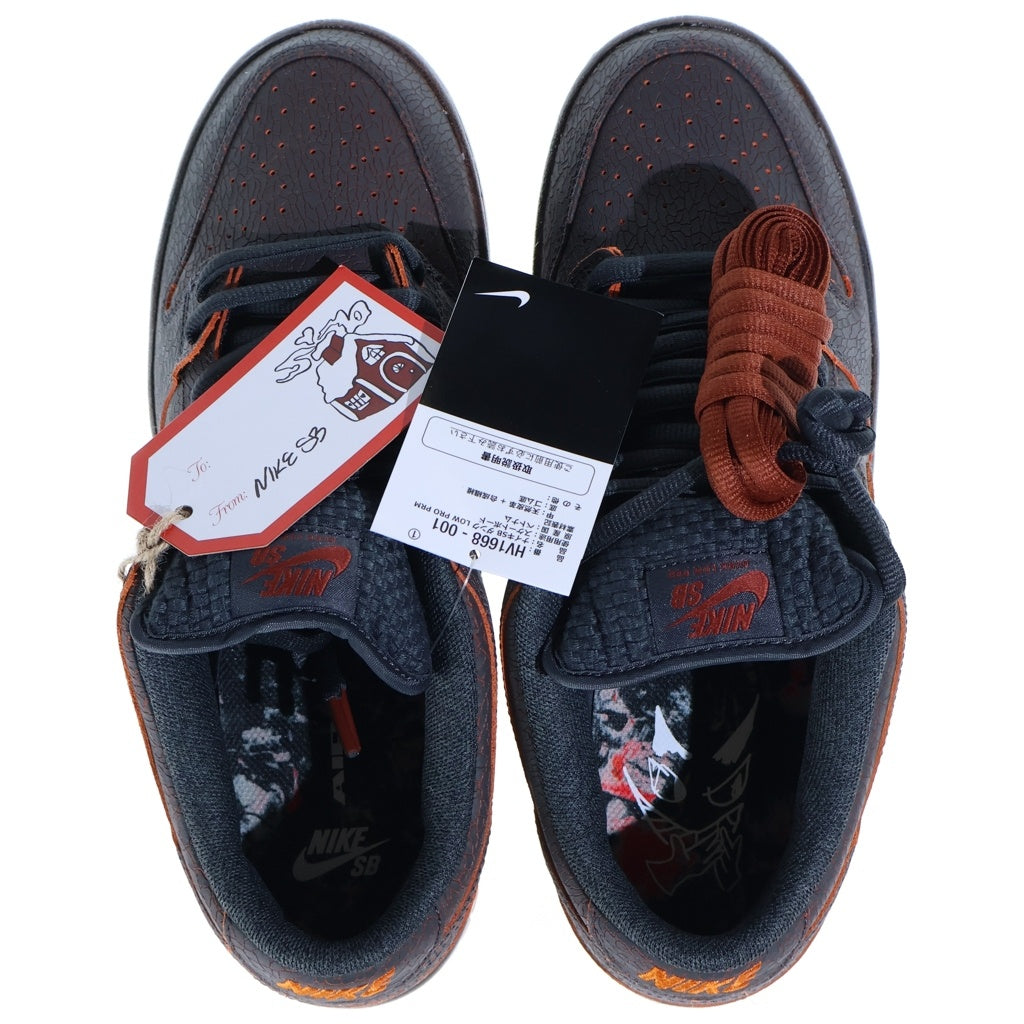 NIKE(ナイキ) DUNK LOW PRO PRM KRAMPUS ダンク ロー プロ プレミアム クランパス ローカットスニーカー ブラウン US10/28cm HV1668-001