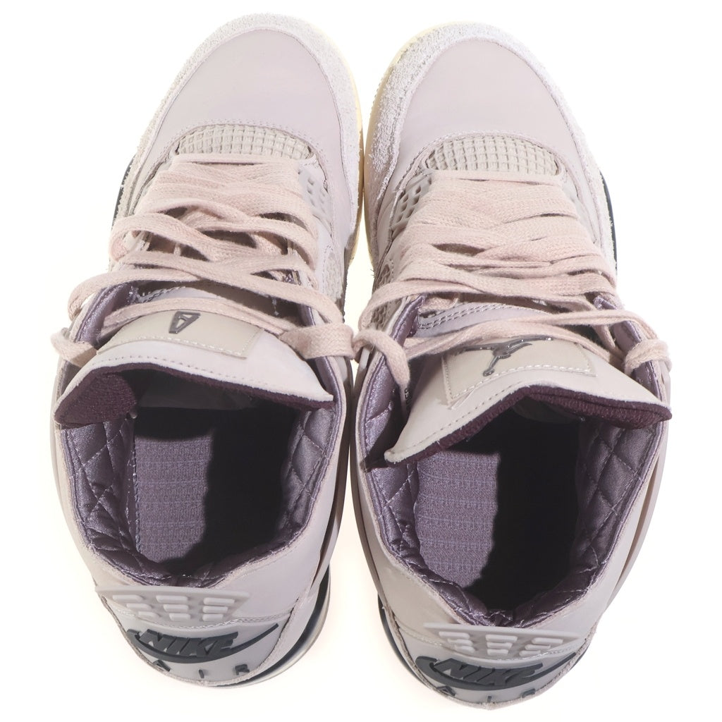 NIKE(ナイキ) ×A MA MANIERE WOMENS AIR JORDAN 4 RETRO OG SP FOSSIL STONE アママニエール ウィメンズ エアジョーダン4 ハイカットスニーカー US11/28cm FZ4810-200