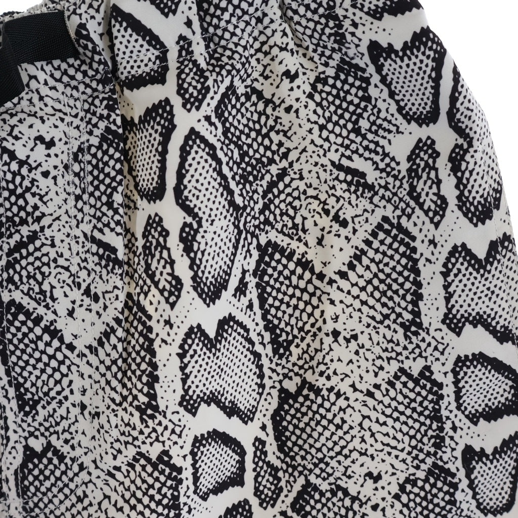 SUPREME(シュプリーム) 12SS Snake Belted Short スネークベルテッドショーツ ハーフパンツ ホワイト/ブラック