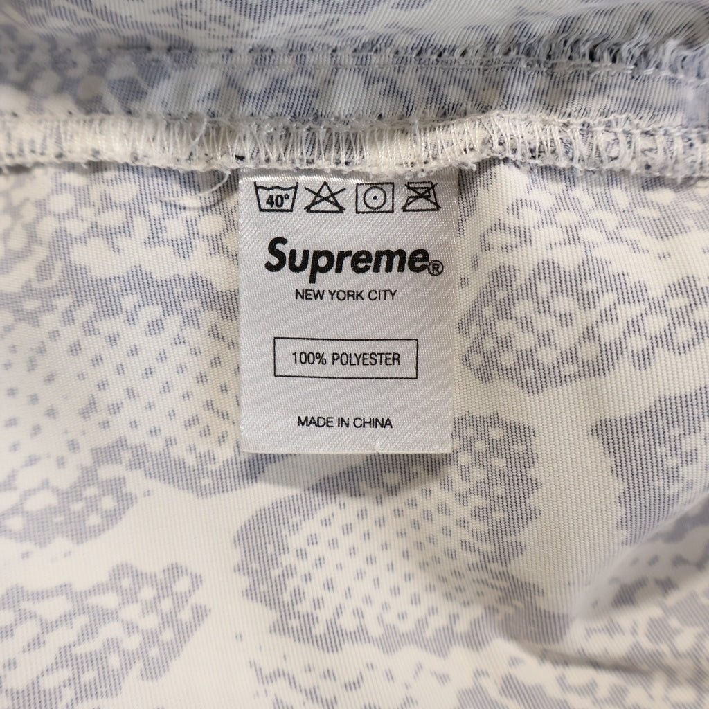 SUPREME(シュプリーム) 12SS Snake Belted Short スネークベルテッドショーツ ハーフパンツ ホワイト/ブラック