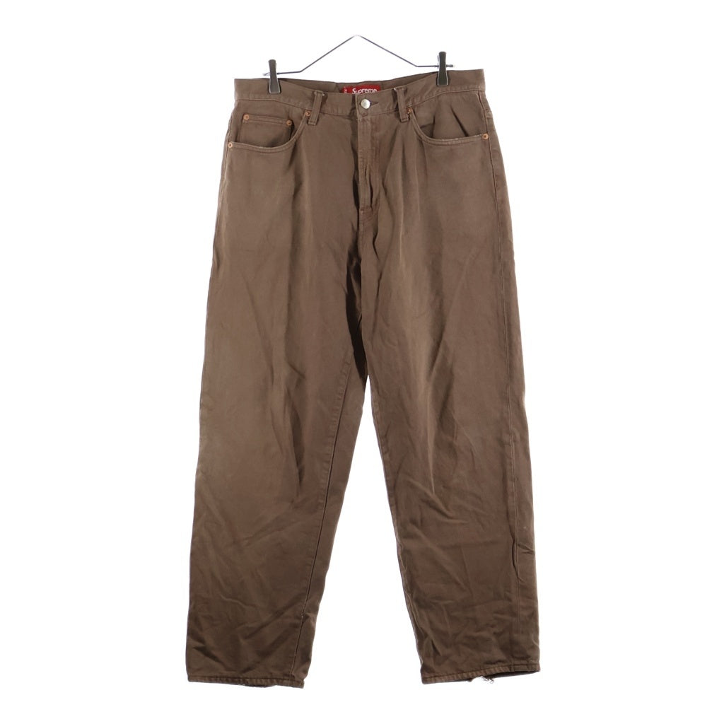 SUPREME(シュプリーム) 23AW Baggy Denim Jeans バギー デニム ジーンズ ブラウン