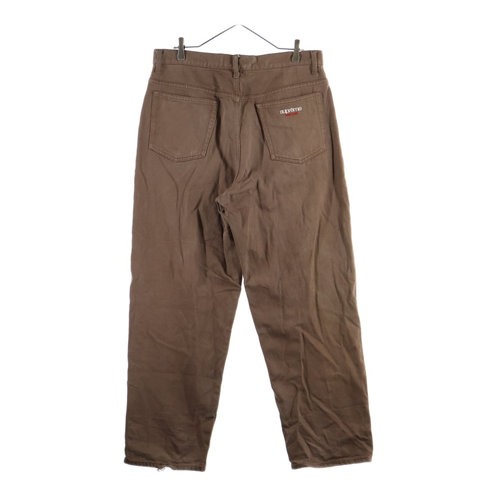 SUPREME(シュプリーム) 23AW Baggy Denim Jeans バギー デニム ジーンズ ブラウン