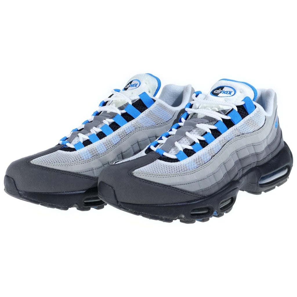 NIKE(ナイキ) Air Max 95 Crystal Blue エアマックス メッシュ ローカットスニーカー ブラック US10.5/28.5cm AT8696-100