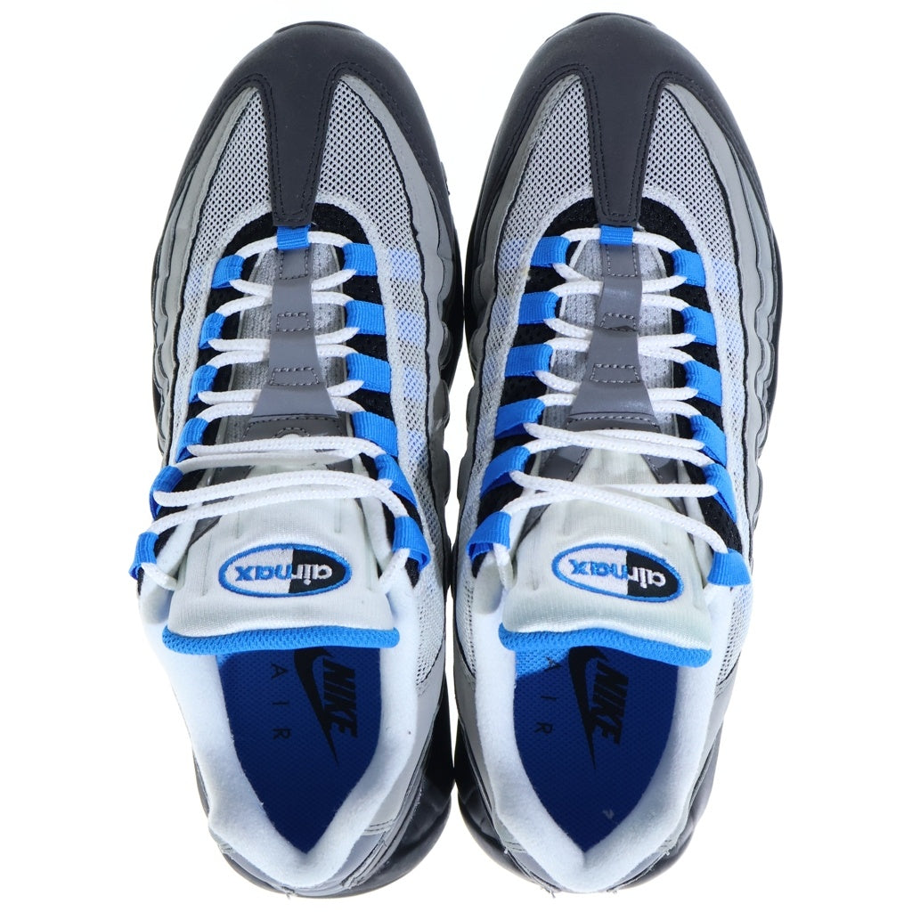 NIKE(ナイキ) Air Max 95 Crystal Blue エアマックス メッシュ ローカットスニーカー ブラック US10.5/28.5cm AT8696-100