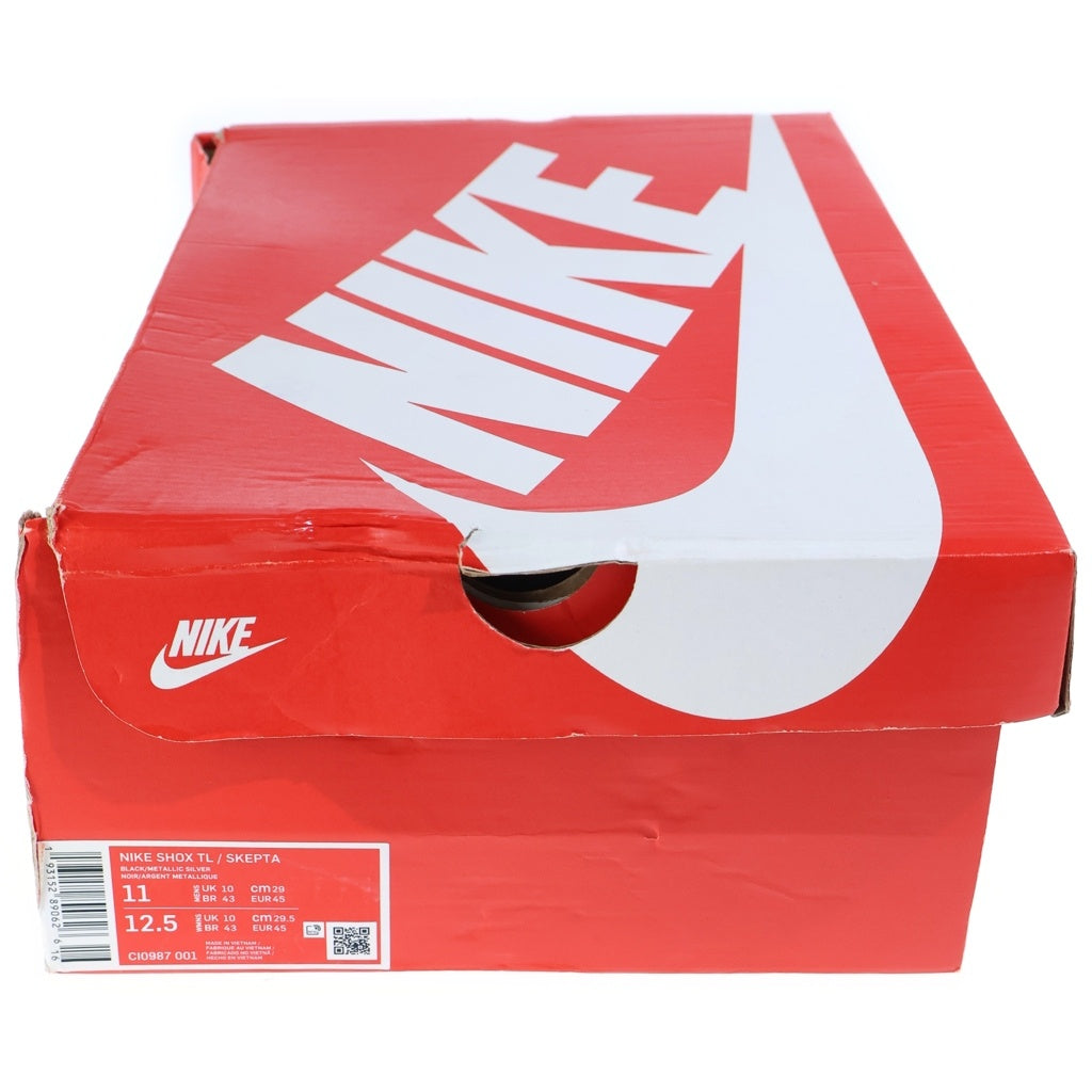 NIKE(ナイキ) ×SKEPTA SHOX TL スケプタ ショックス メッシュ ローカットスニーカー ブラック US11/29.0cm CI0987-001