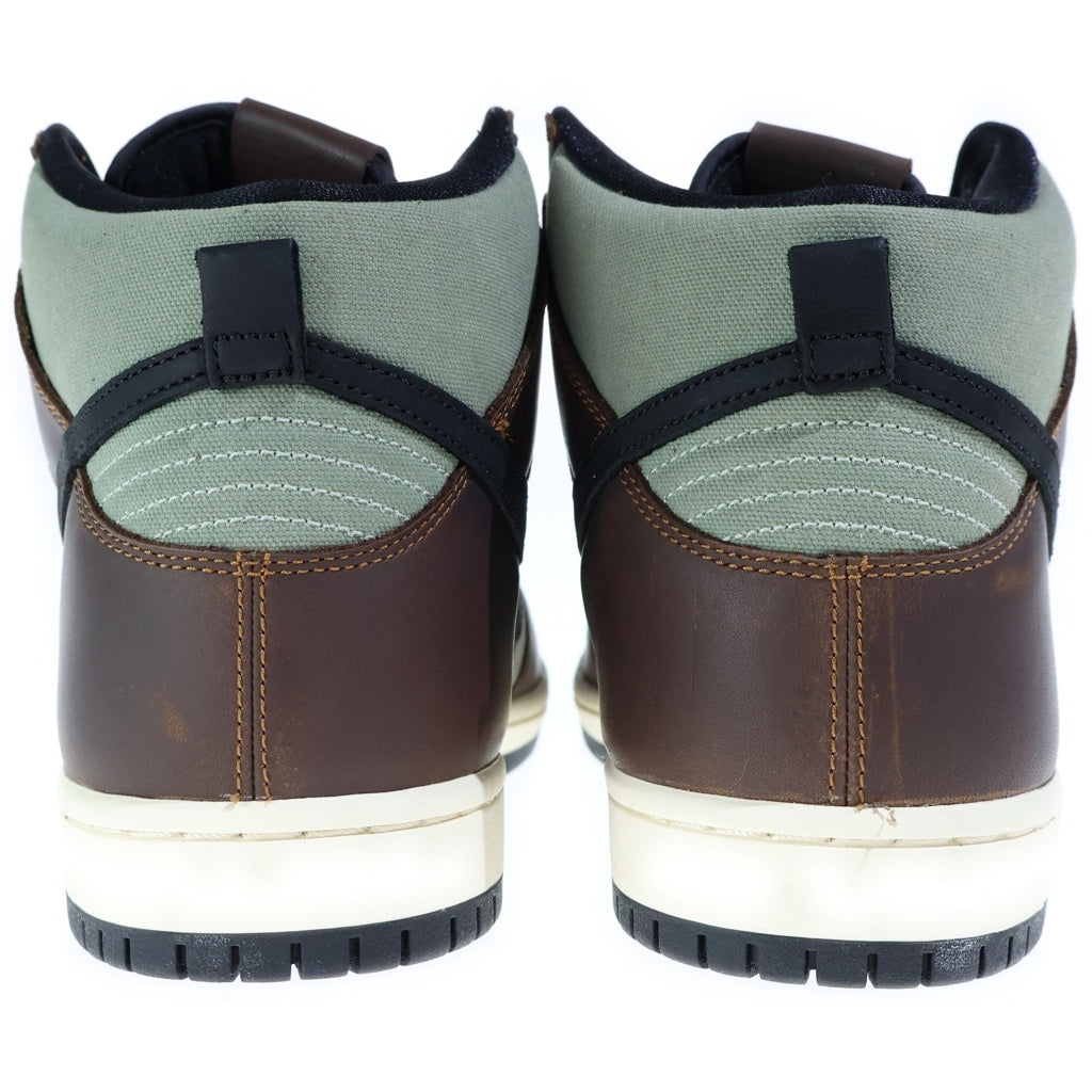 NIKE SB(ナイキエスビー) Dunk High Pro ダンクハイ プロ ハイカットスニーカー グリーン/ブラウン US11/29.0cm BQ6826-201