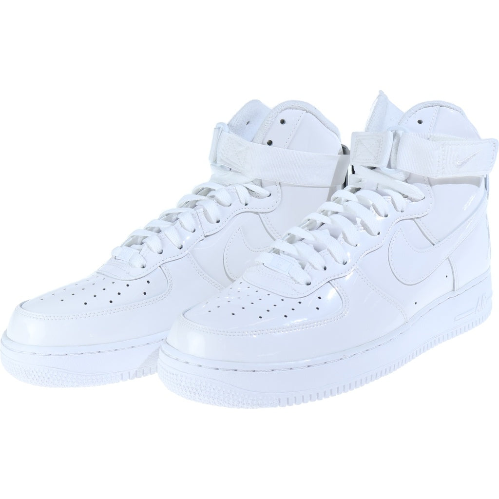 NIKE(ナイキ) Air Force 1 High Sheed エアフォース シェード ロゴ刺繍 ハイカットスニーカー ホワイト US10.5/28.5cm 743546-107