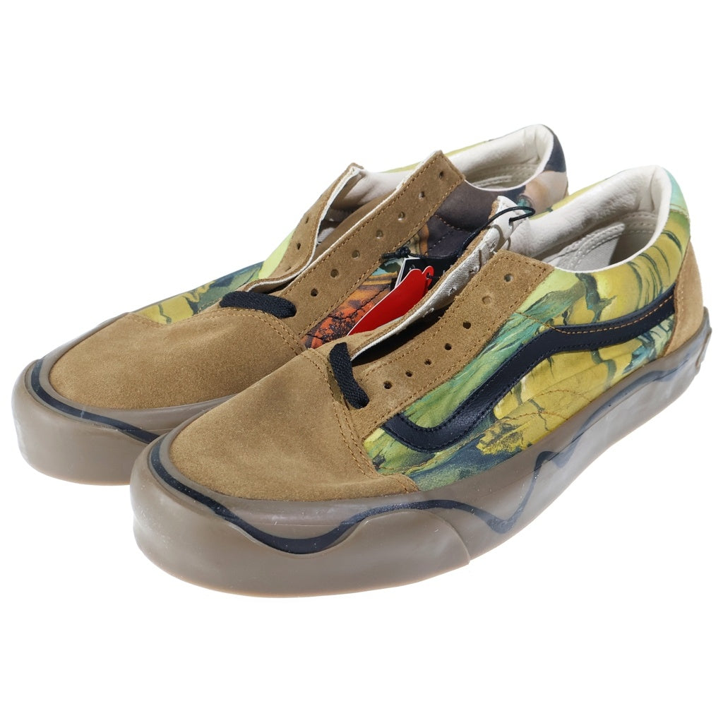 VANS(ヴァンズ) ×MoMA Old Skool Twist Salvador Dali モマ オールドスクール ツイスト サルバドールダリ レザー ローカットスニーカー ブラウン US11/29.0cm VN0A4UUI21Z