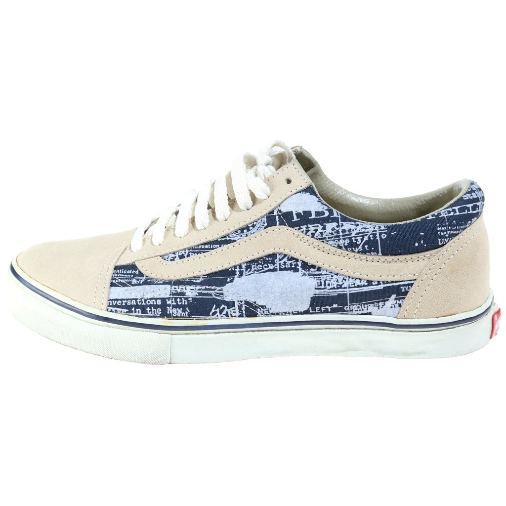 VANS(ヴァンズ) 04s SUPREME OLD SCHOOL PRO FBI シュプリーム オールドスクール プロ ローカットスニーカー ベージュ/ブルー