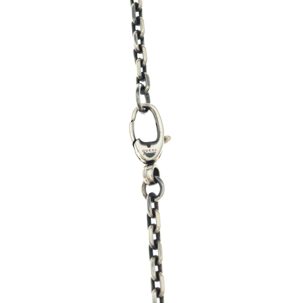 GUCCI(グッチ) Necklace With Interlocking G ネックレスウィズインターロッキングG シルバー 619749 レディース