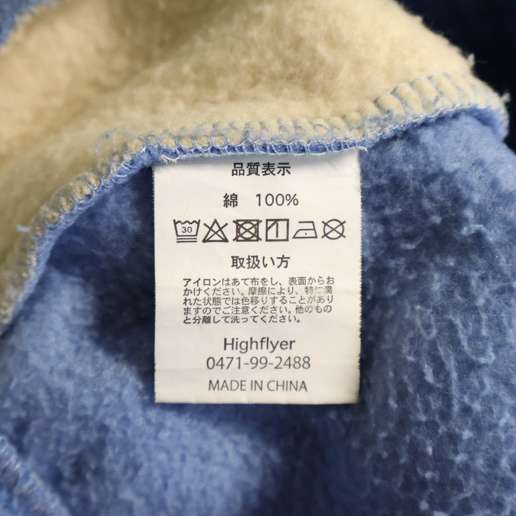 NO BRAND(ノーブランド) 【Chillin チリン】 Logo Embroidery Set Up ロゴ刺繍 サイドライン セットアップ ブルー