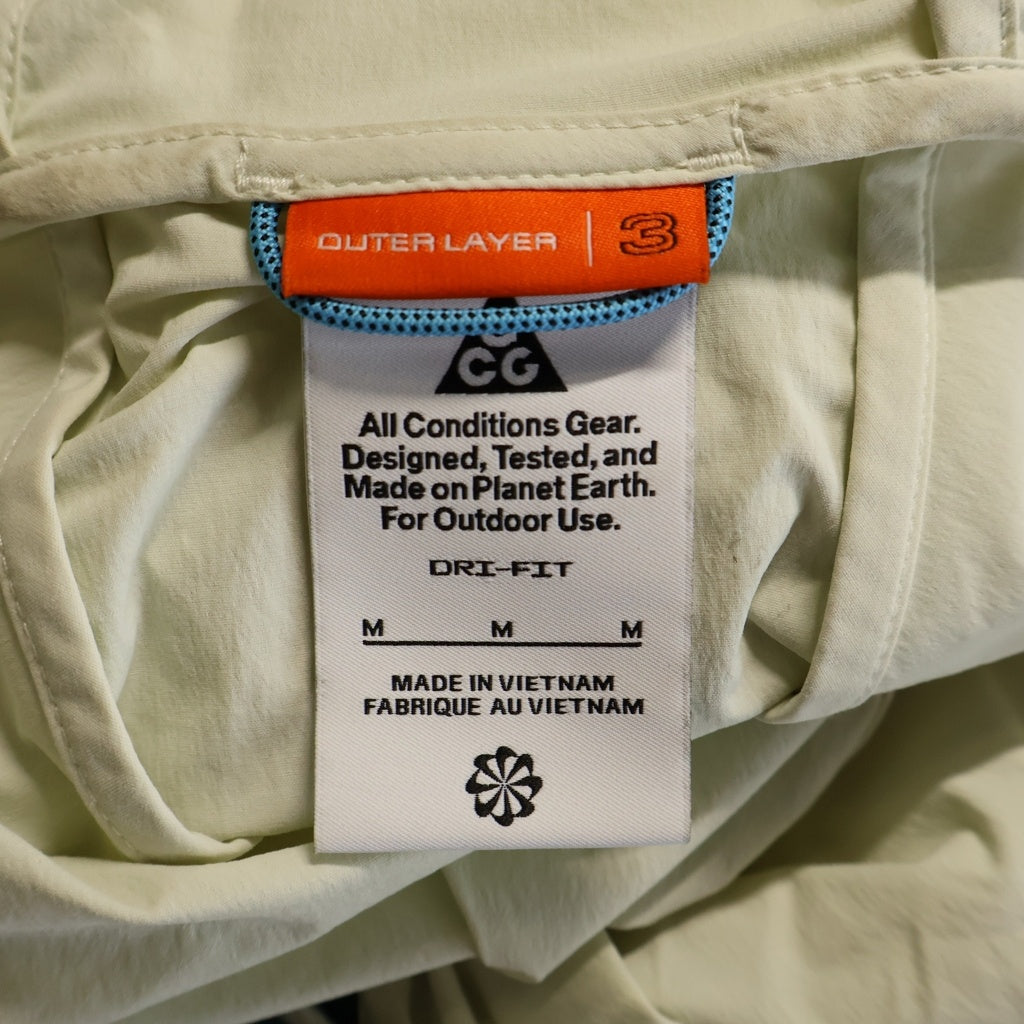 NIKE ACG(ナイキエーシージー) UV FIVE TOWER JACKET ユーブイ ファイブ タワージャケット グリーン IF0960-020