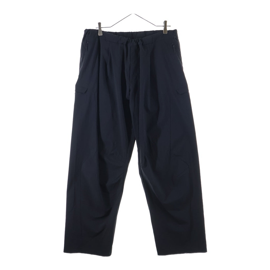 SOPH.(ソフネット) ストレッチ ナイロン スラックスパンツ ブラック
