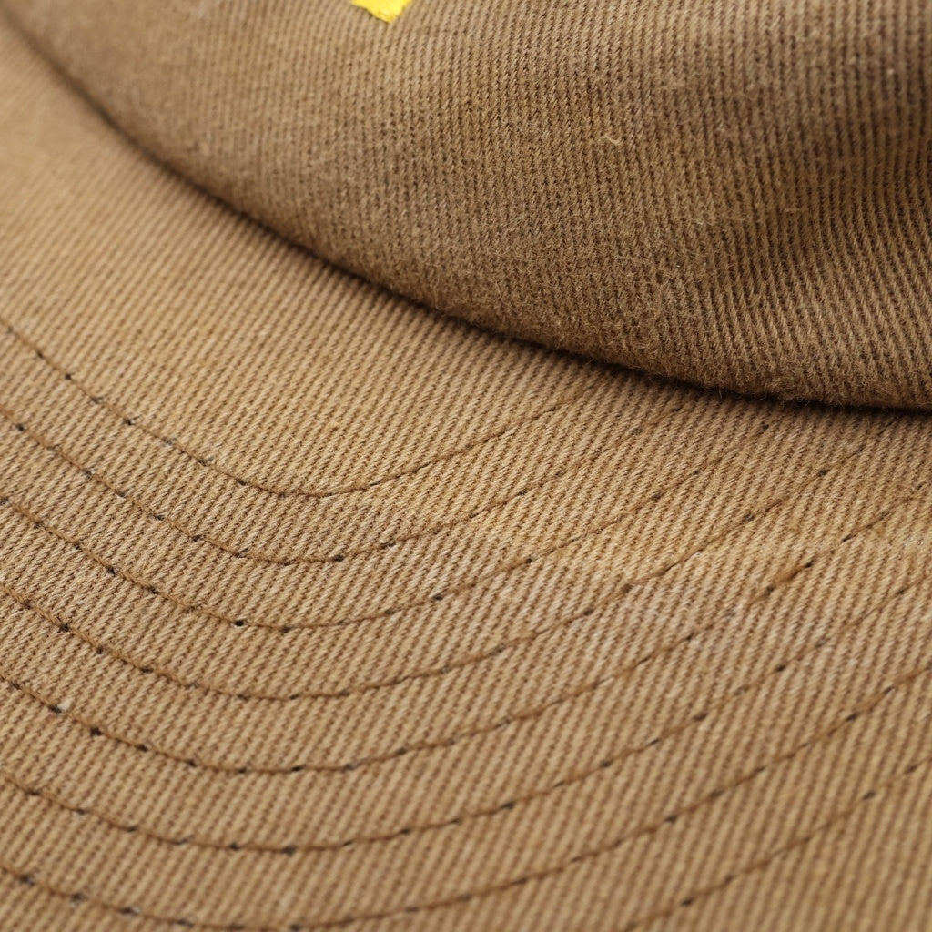 Cactus Jack(カクタスジャック) ×McDonald's CACTUS ARCHES CAP マクドナルド ロゴ刺繍 6パネル キャップ ブラウン