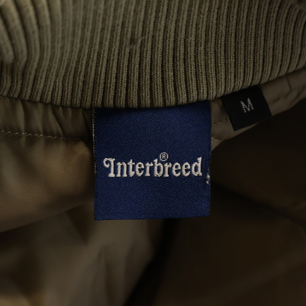 NO BRAND(ノーブランド) 【INTERBREED インターブリード 】×RAW ロウ ジップアップ ダック ベスト ベージュ