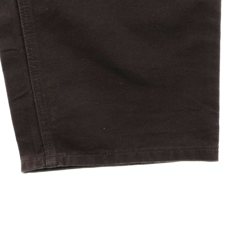 CARHARTT(カーハート) USA製 Painter work pants レザーパッチ ペインター ワークパンツ ブラウン