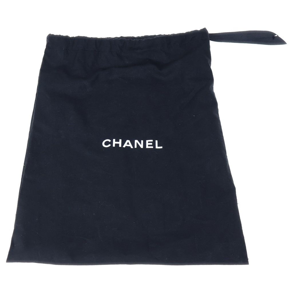 CHANEL(シャネル) ココマーク キルティング レザー切替 ローカットスニーカー ホワイト G39804