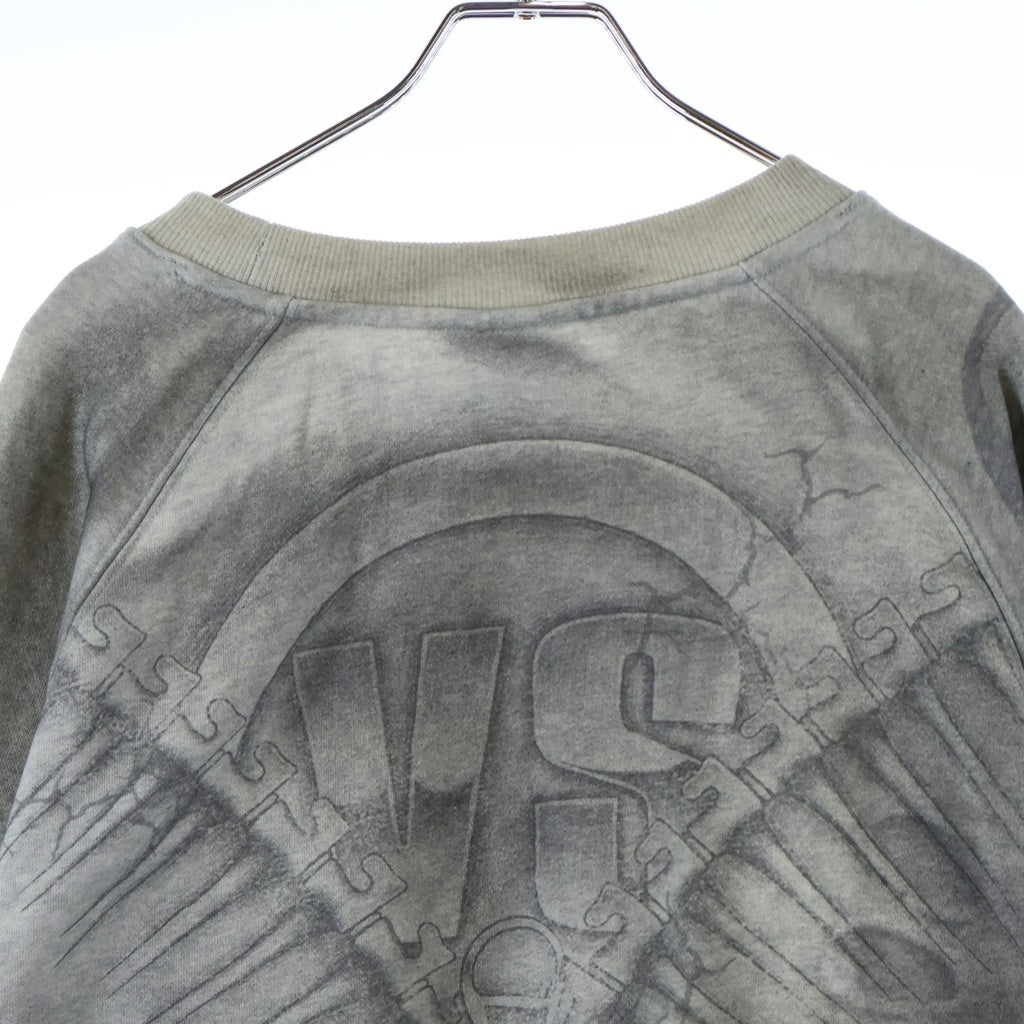 NO BRAND(ノーブランド) 【VALE ベイル】Dreams Gray Stone Crewneck ドリームス グレイ ストーン クルーネックトレーナー グレー