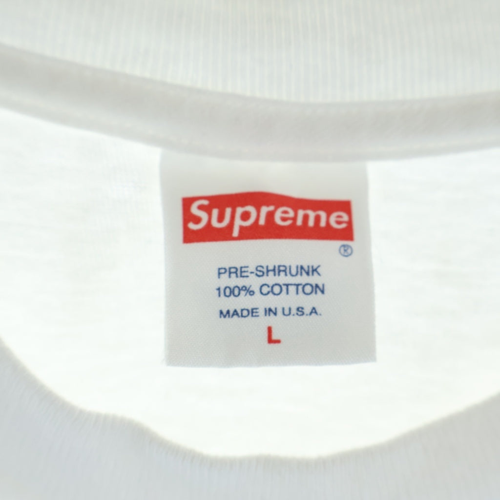 SUPREME(シュプリーム) 15SS Bacchanal S/S Tee バッカナル 両面プリント クルーネック 半袖 Tシャツ カットソー ホワイト
