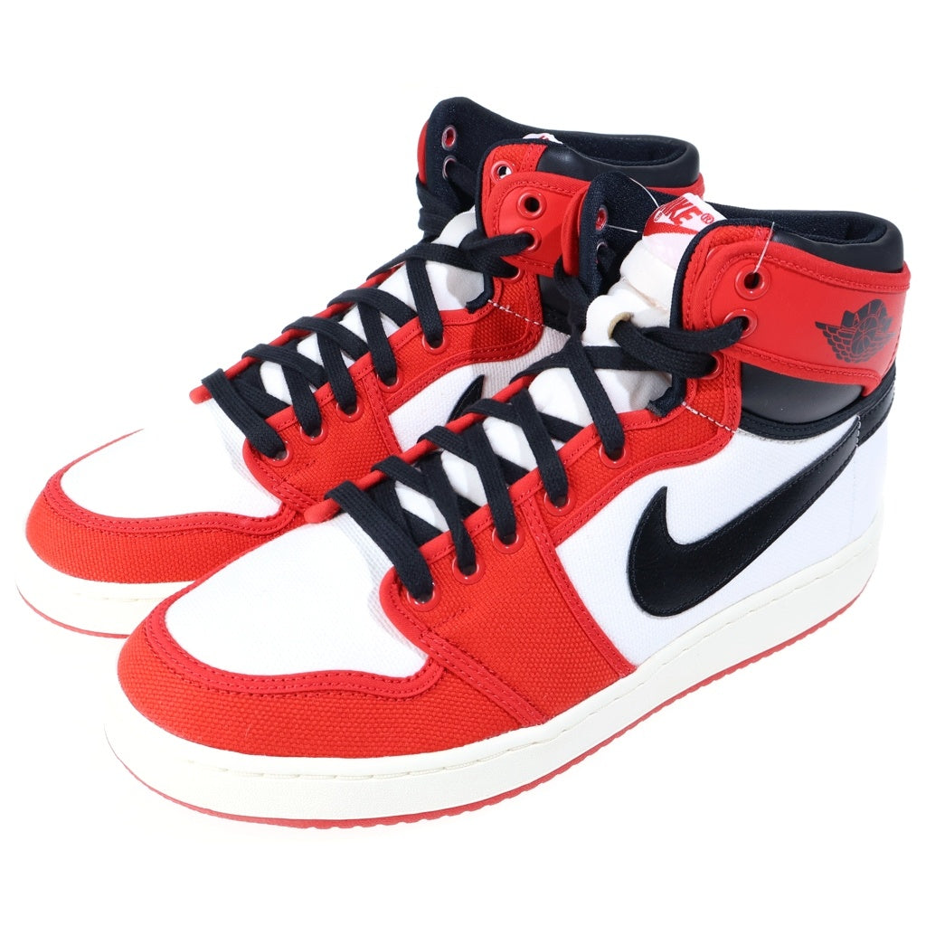 NIKE(ナイキ) Air Jordan 1 KO High Chicago エアジョーダン1 ハイ シカゴ ハイカットスニーカー ホワイト/レッド US9.5/27.5cm DA9089-100