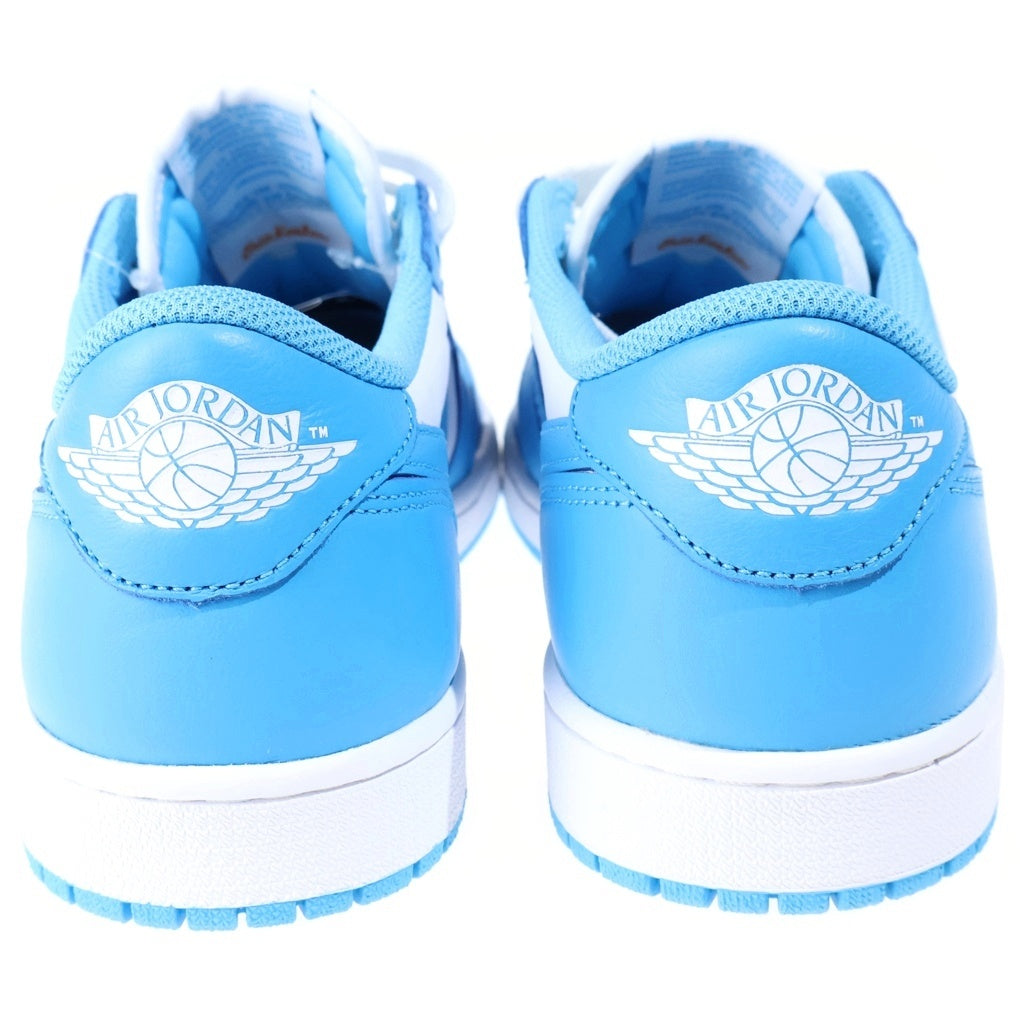 NIKE SB(ナイキエスビー) AIR JORDAN 1 LOW UNC エアジョーダン1 ロー ローカットスニーカー シューズ ホワイト/ブルー US9.5/27.5cm CJ7891-401