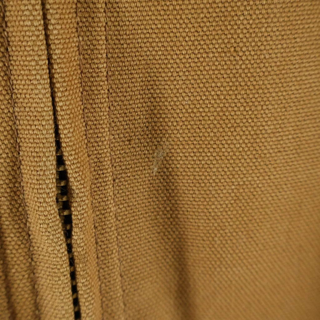 CARHARTT(カーハート) Quilting Lined Duck Active Jacket キルティング ライナー フロントロゴ刺繍 ダック アクティブ ジップアップ ジャケット ブラウン