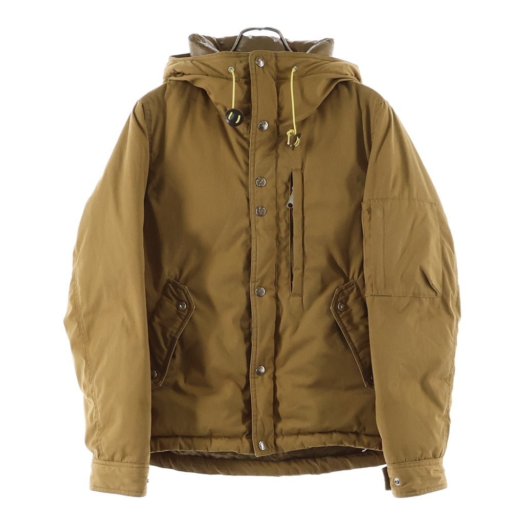 THE NORTH FACE PURPLE LABEL(ノースフェイスパープルレーベル) Mountain Short Down Parka マウンテン ショート マルチポケット フーデッド ダウン パーカー ブラウン