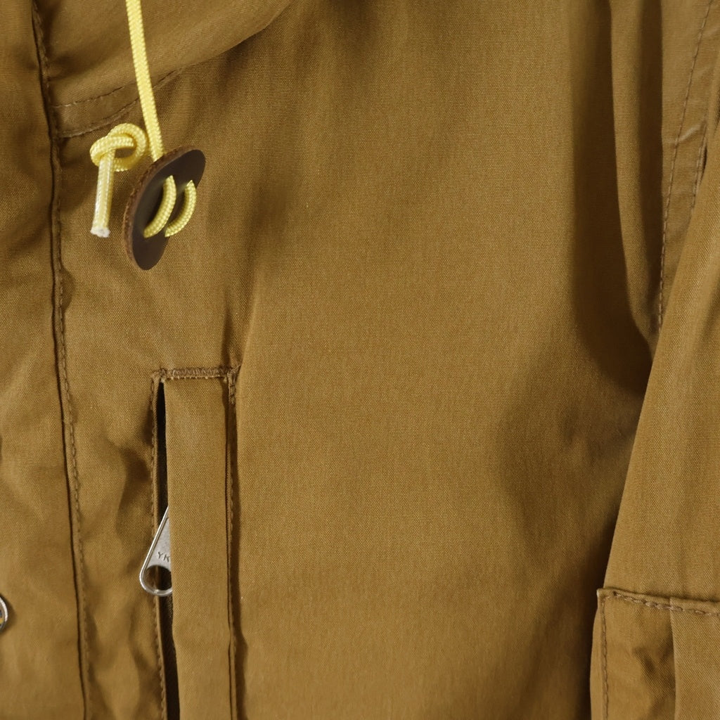 THE NORTH FACE PURPLE LABEL(ノースフェイスパープルレーベル) Mountain Short Down Parka マウンテン ショート マルチポケット フーデッド ダウン パーカー ブラウン