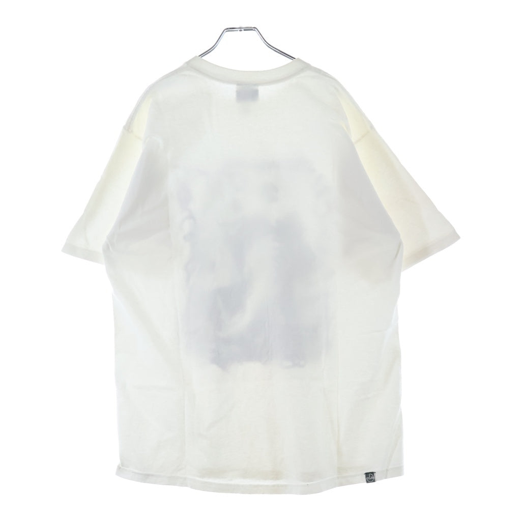 NO BRAND(ノーブランド) TAR(トーキョーエアランナー) 00s TAR COMMUNICATIONS TEE 15周年記念 グラフィックフォトプリント クルーネック 半袖Tシャツ カットソー ホワイト