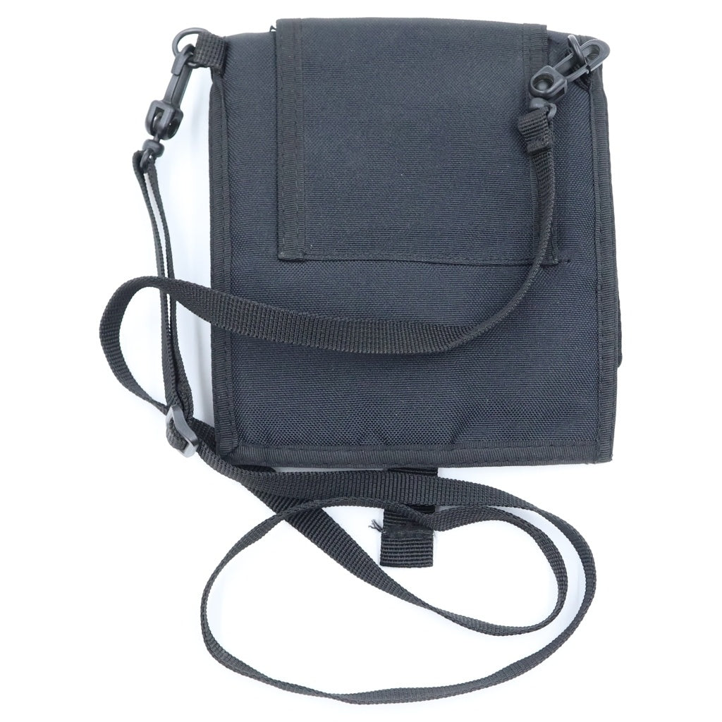 STUSSY(ステューシー) 90s Shawn Font Logo Embroidery Shoulder bag ショーンフォント ロゴ刺繍 ショルダーバッグ ブラック