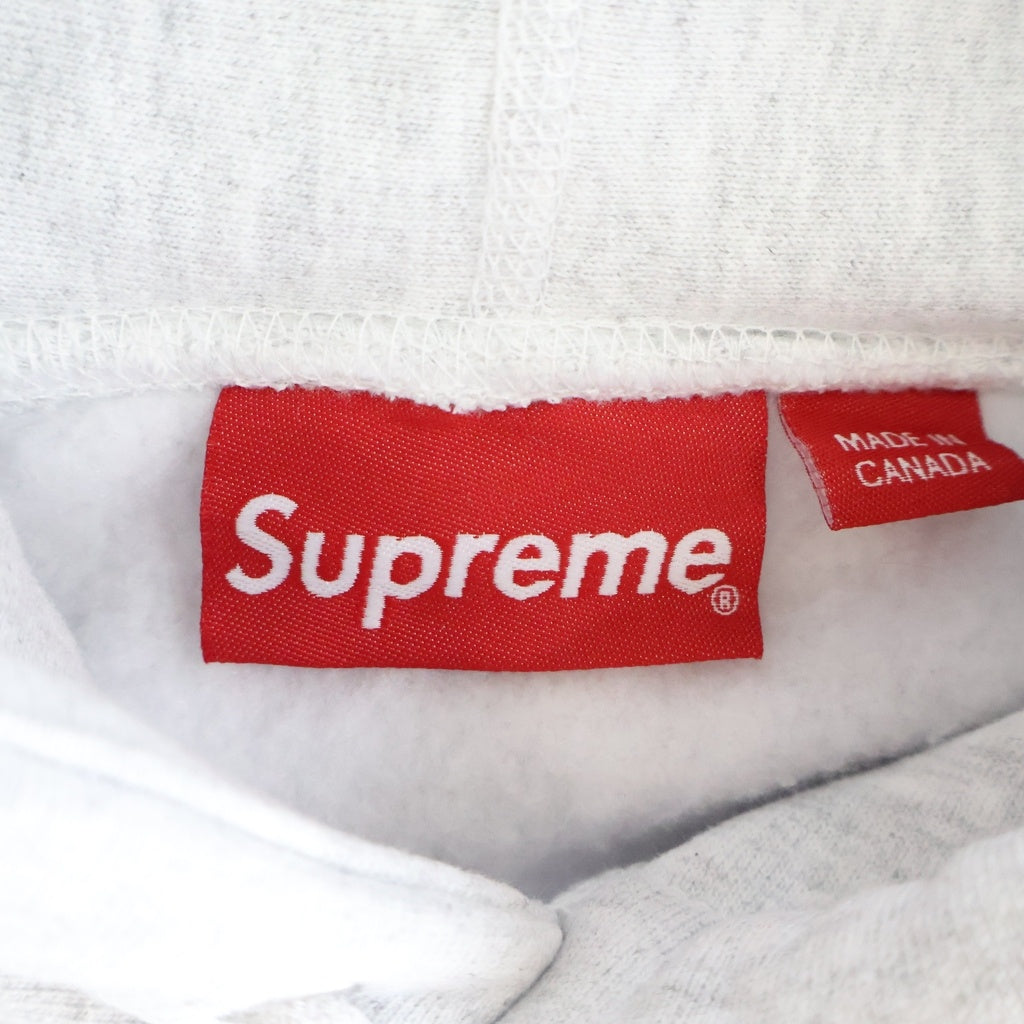 SUPREME(シュプリーム) 23AW Box Logo Hooded Sweatshirt ボックスロゴ プルオーバーパーカー フーディー グレー