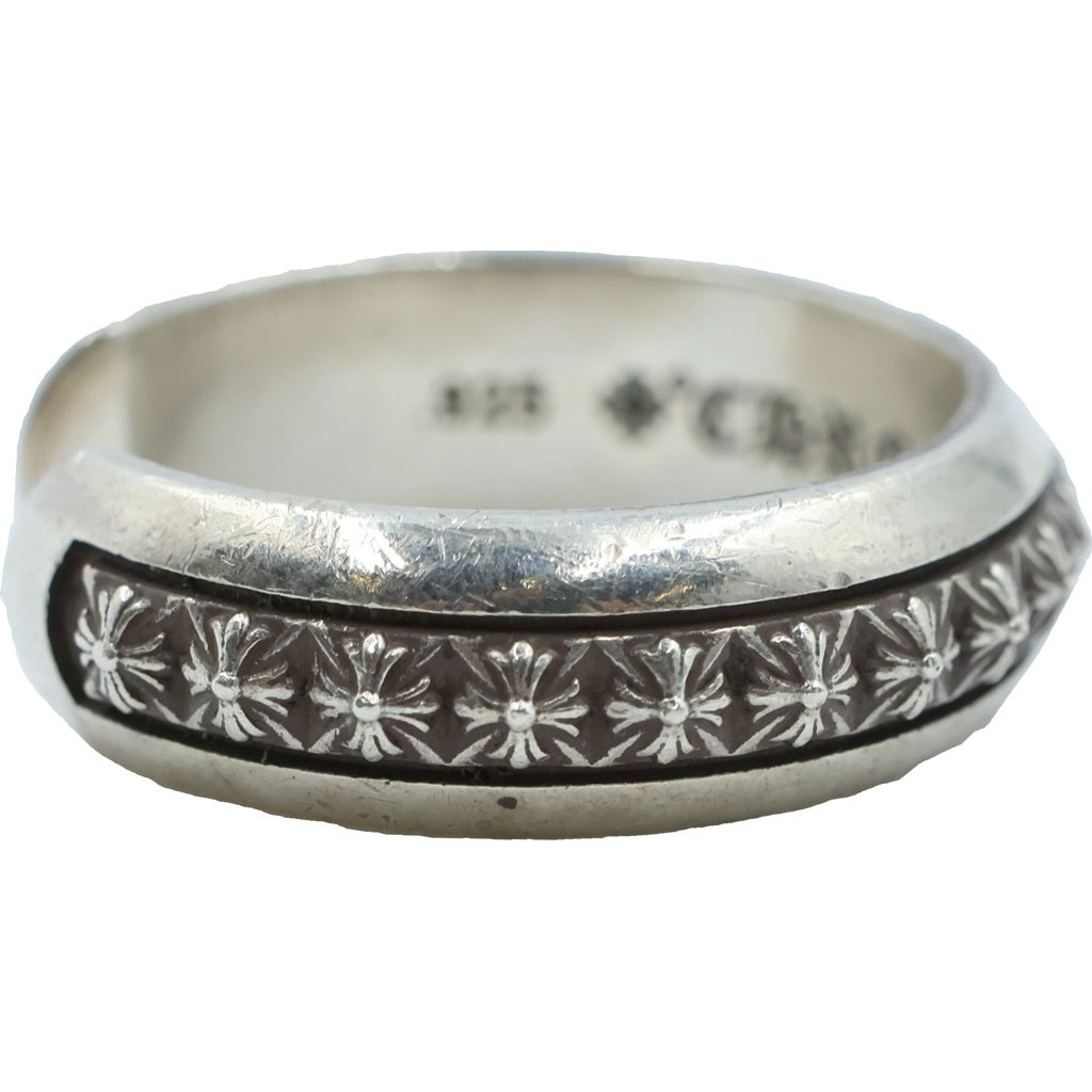 CHROME HEARTS(クロムハーツ) OPEN BAND CH PLS オープンバンド CHプラス リング シルバー