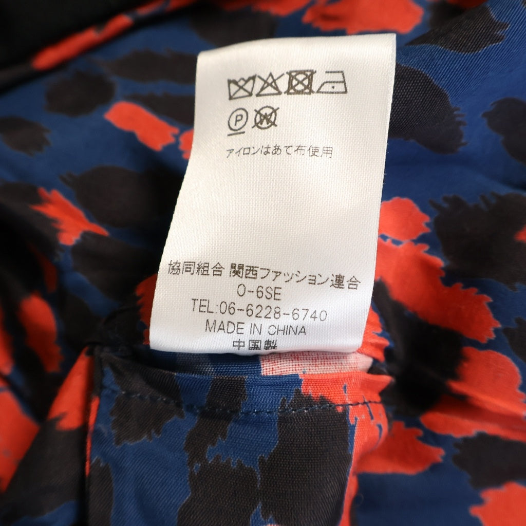 WACKO MARIA(ワコマリア) 25SS ×Baracuta G9 Harrington Jacket バラクータ ハリントン ロゴ刺繍 裏地総柄 ジップアップ ジャケット ブラック