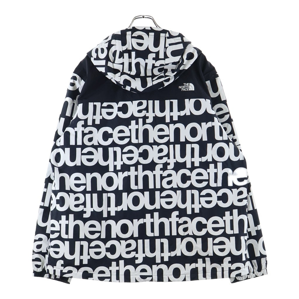 THE NORTH FACE(ザノースフェイス) ANTORA JACKET アントラ グラフィティ総柄 ドローコード マウンテンパーカー ジャケット ブラック NF0A7QEY-IA6