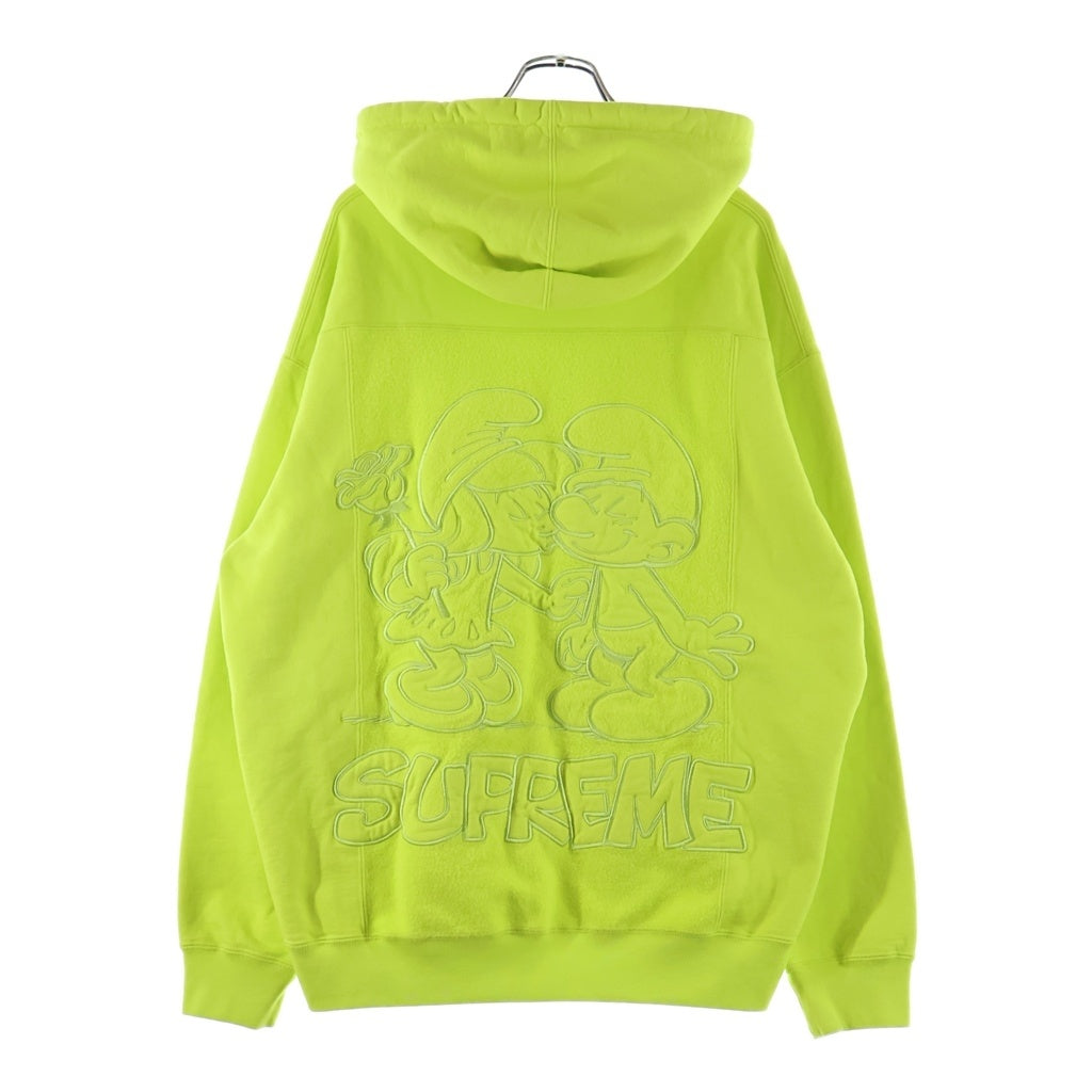 SUPREME(シュプリーム) 20AW Smurfs Hooded Sweatshirt スマーフズフーデッドスウェットシャツ プルオーバーパーカー フーディー イエロー