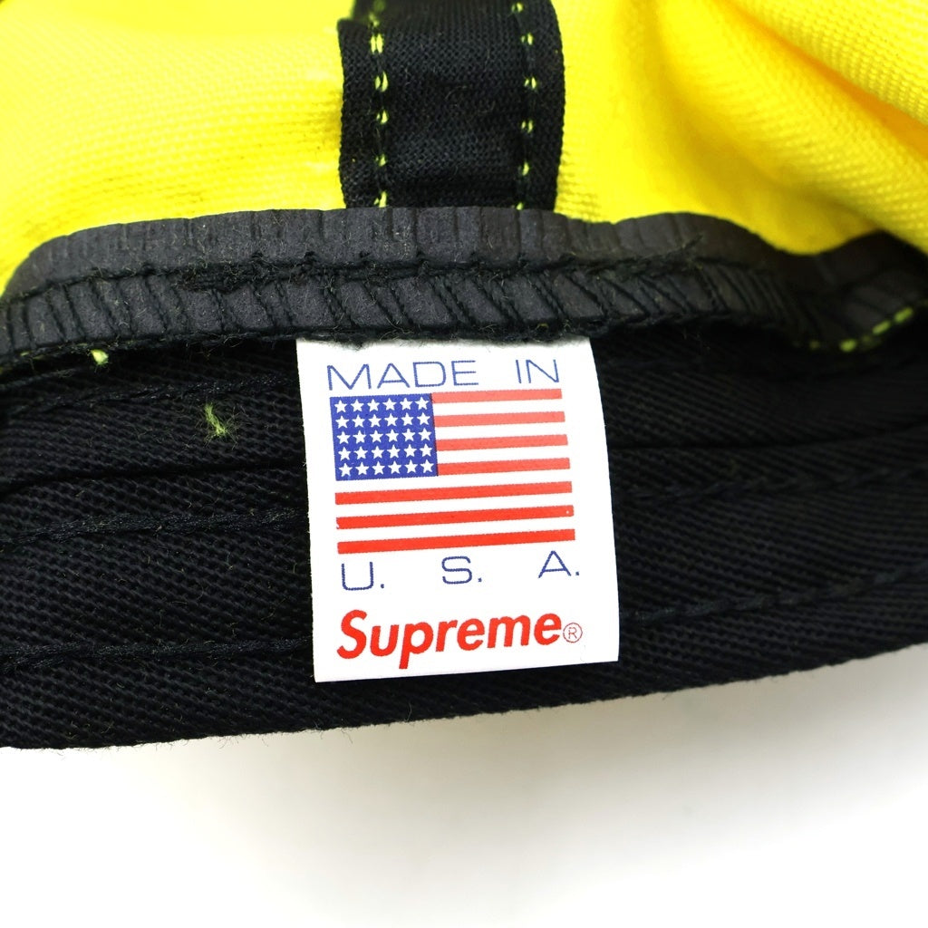 SUPREME(シュプリーム) 20AW Futura Logo 5-Panel フューチュラロゴプリント 5パネル キャンプキャップ イエロー レディース