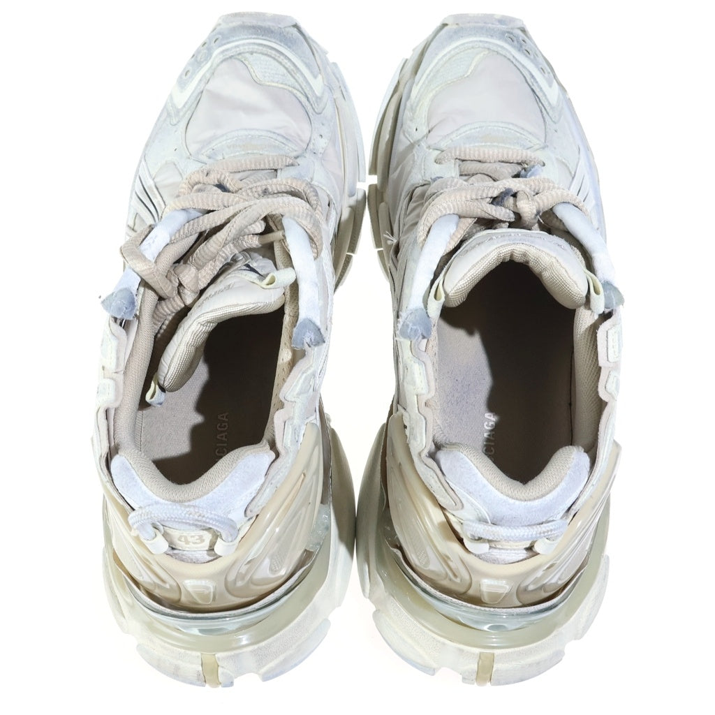 BALENCIAGA(バレンシアガ) 24AW Runner ランナー ユーズド加工 ローカットスニーカー ホワイト US10/28.5cm 772774