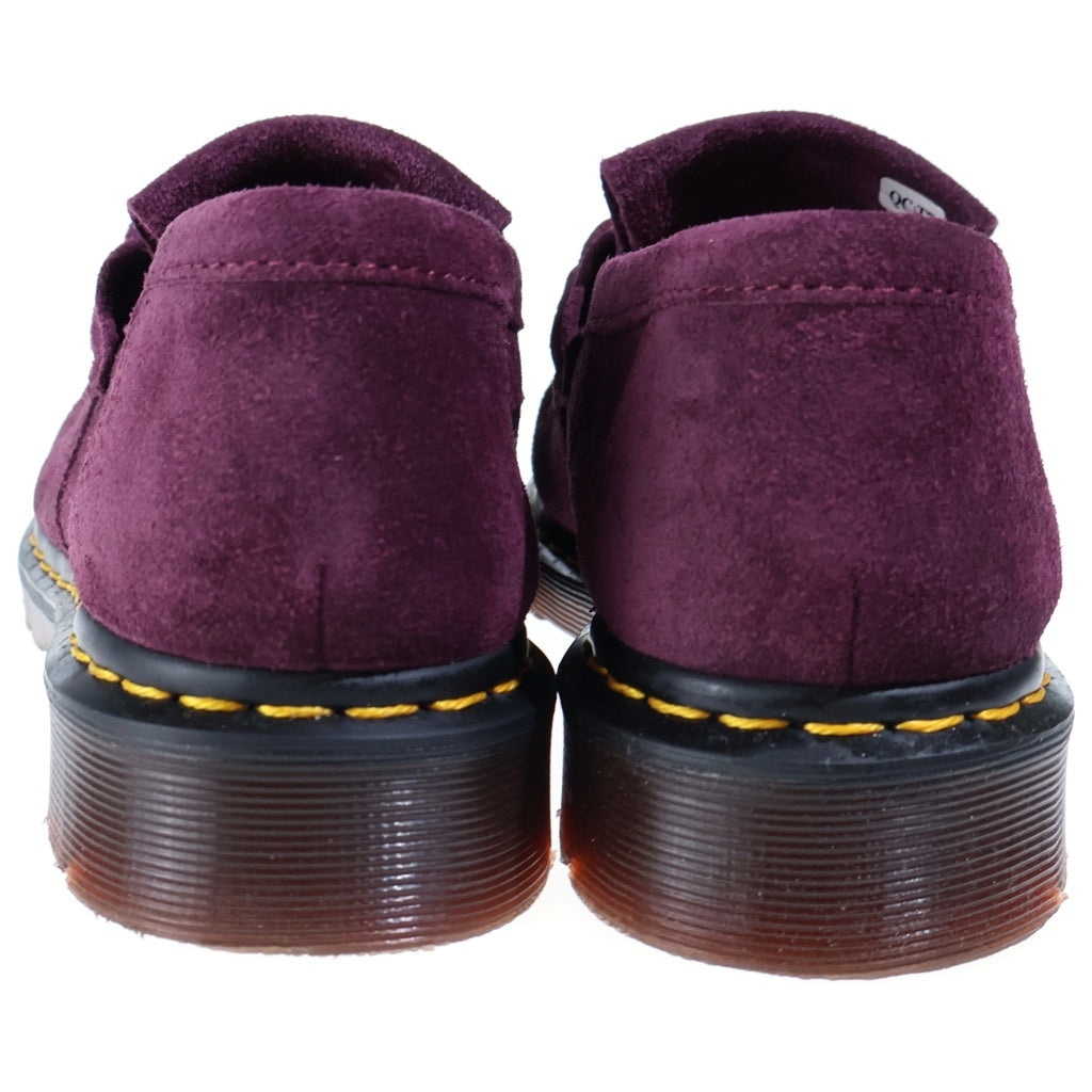 Dr.Martens(ドクターマーチン) ADRIAN SNAFFLE SUEDE LOAFER エイドリアン スナッフルスエード ホースビット ローファー バーガンディ 27425539