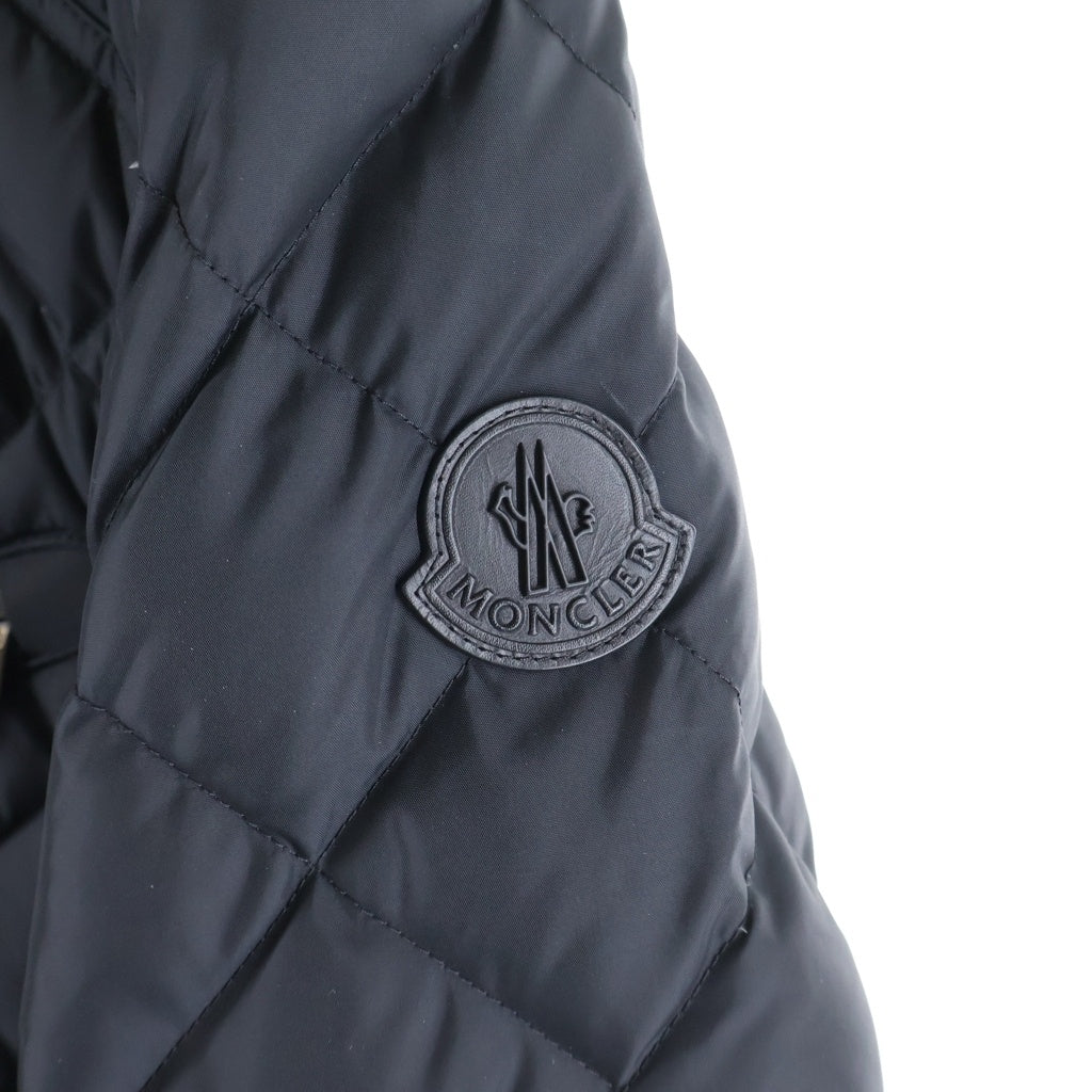 MONCLER(モンクレール) Breitman Giubbotto ブライトマン ジュボット キルティング ジップアップ ダウンジャケット ブラック E20914091505 68352