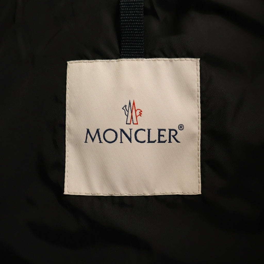 MONCLER(モンクレール) Breitman Giubbotto ブライトマン ジュボット キルティング ジップアップ ダウンジャケット ブラック E20914091505 68352