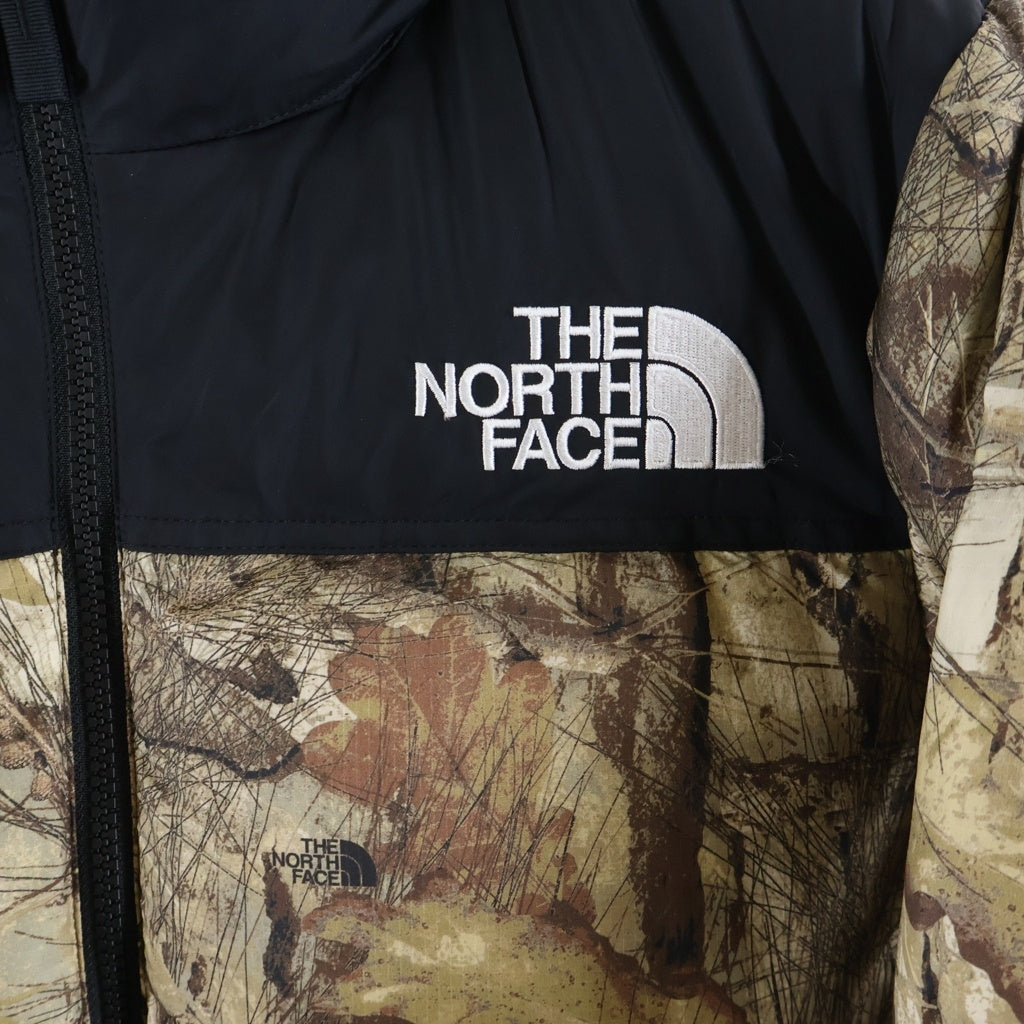 THE NORTH FACE(ザノースフェイス) Novelty Nuptse Jacket リアルツリーカモ 総柄 ノベルティ ヌプシ ダウンジャケット カーキ ND42230R