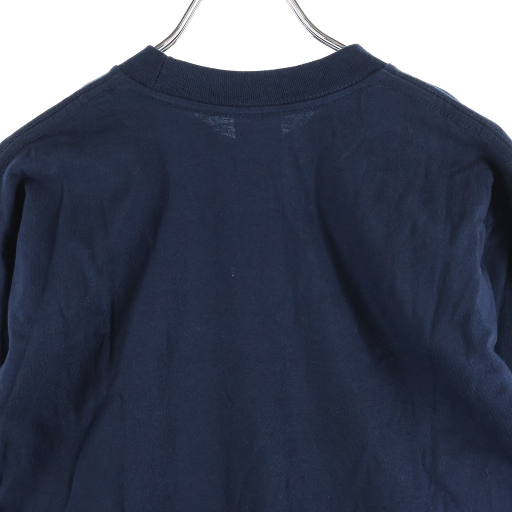 SUPREME(シュプリーム) 20AW Box Logo L/S Tee ボックスロゴ フロントプリント 長袖Tシャツ ネイビー