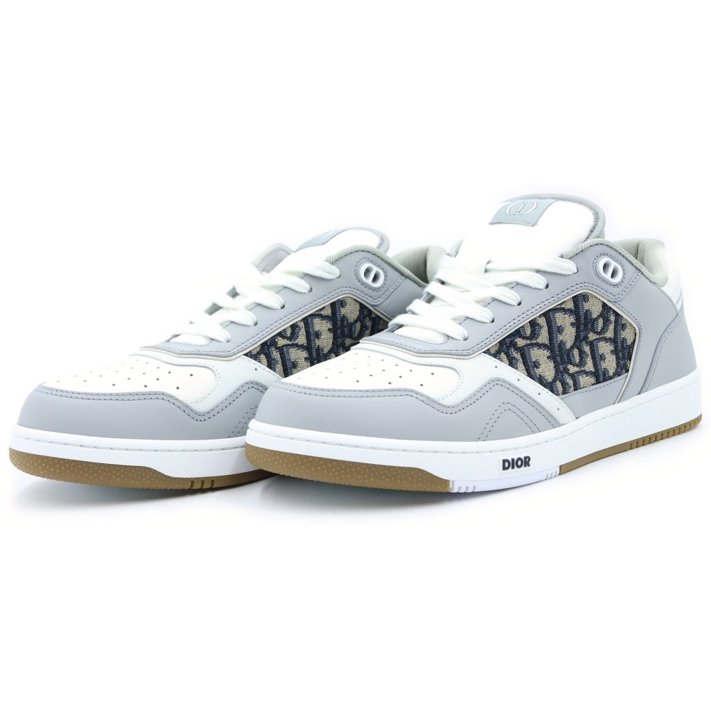 Christian Dior(クリスチャンディオール) Low Top Sneaker Dior Oblique Jacquard B27 ロー トップ ディオール オブリークジャガード ローカットスニーカー グレー 3SN272ZIR H165