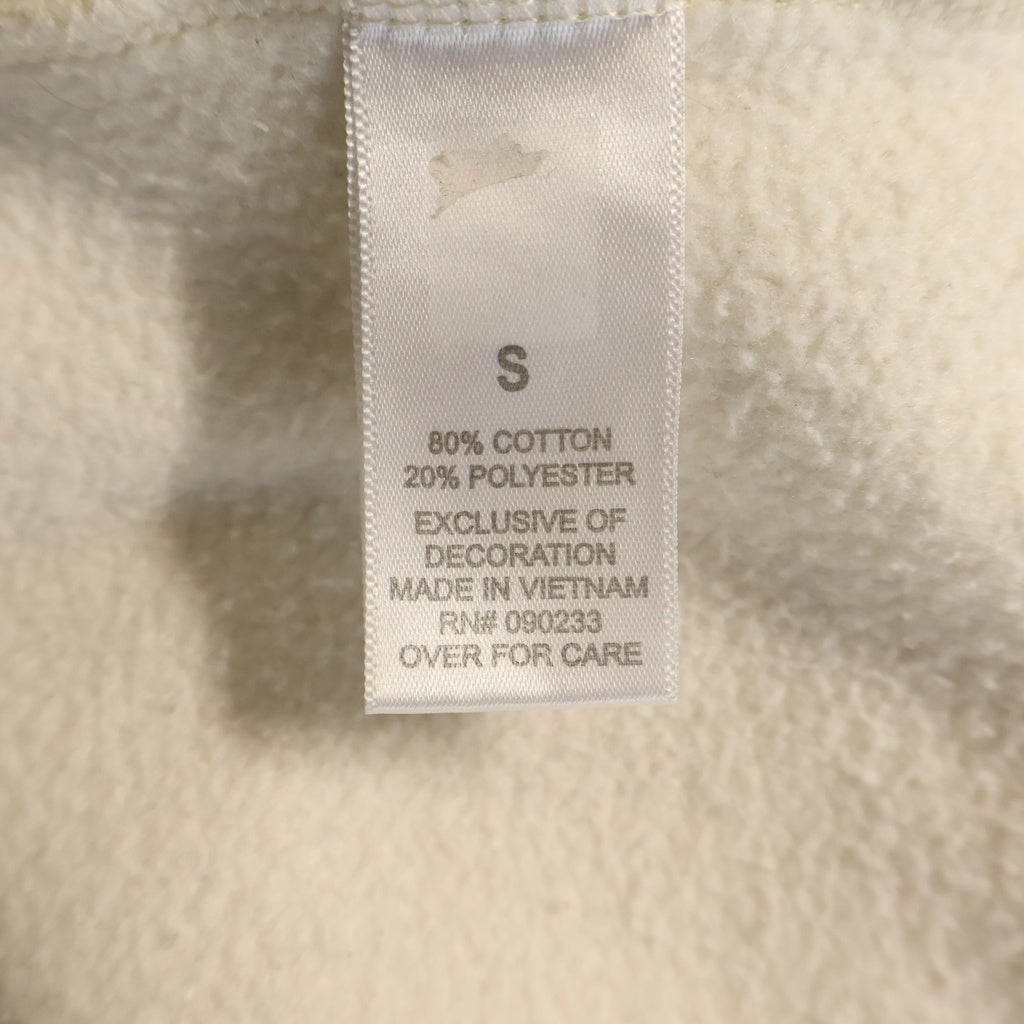 FEAR OF GOD ESSENTIALS(フィアオブゴッド エッセンシャルズ) フロントラバーロゴプリント クルーネック スウェット トレーナー イエロー