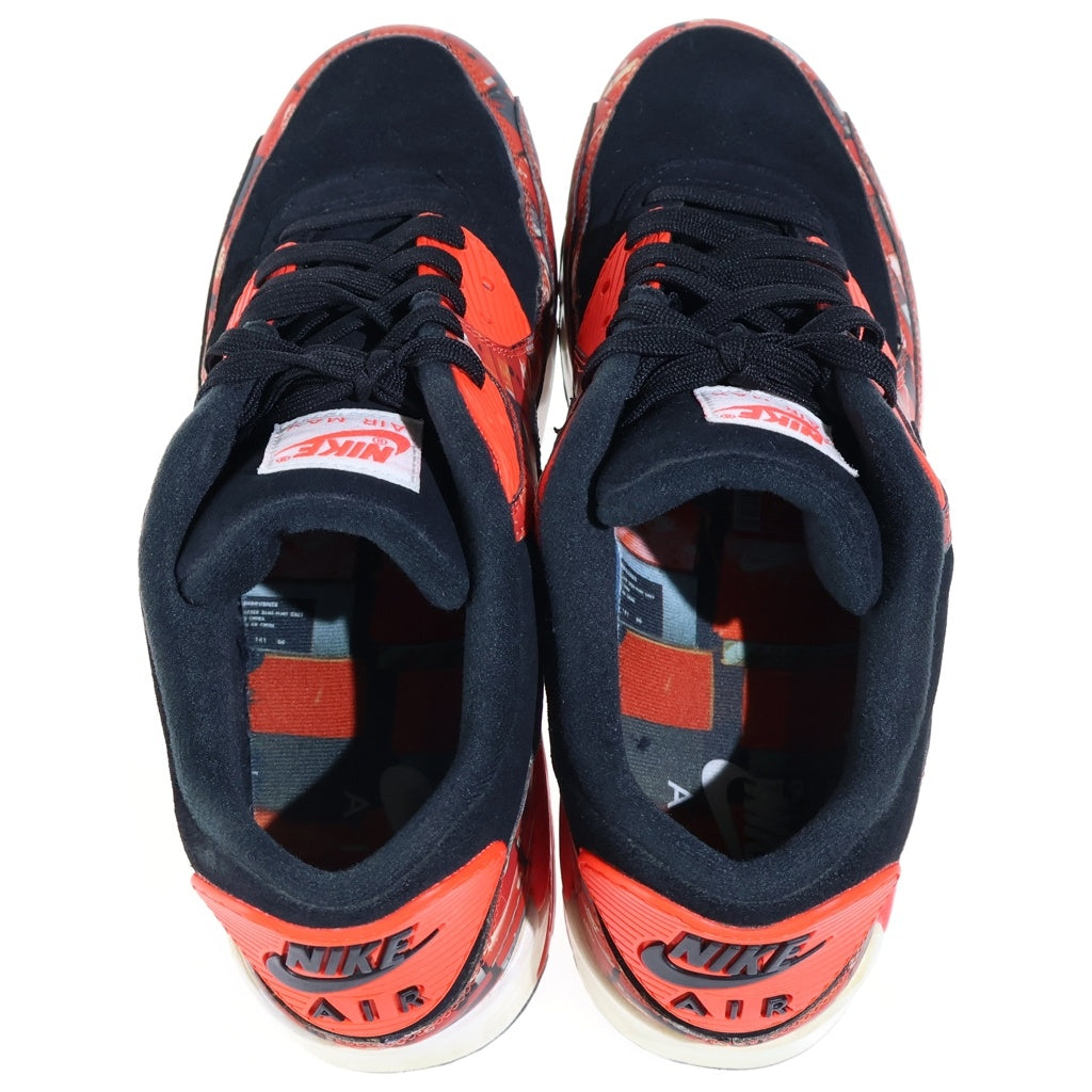 NIKE(ナイキ) ×Atmos Air Max 90 アトモス エア マックス90 ローカットスニーカー レッド US12/30cm AQ0926-001