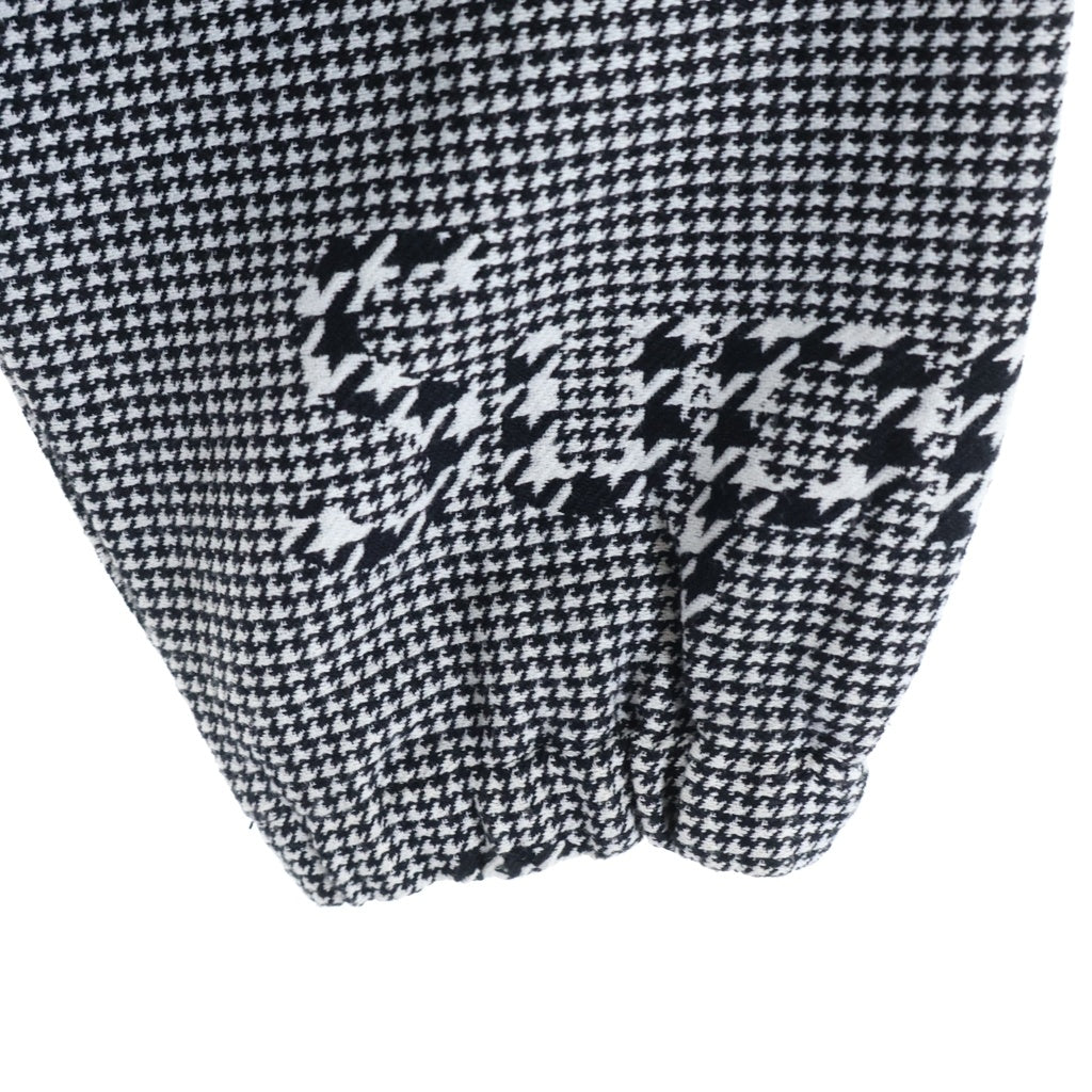 SUPREME(シュプリーム) 20AW Houndstooth Logos Snap Front Jacket ハウンドトゥースロゴスナップジャケット ホワイト/ブラック