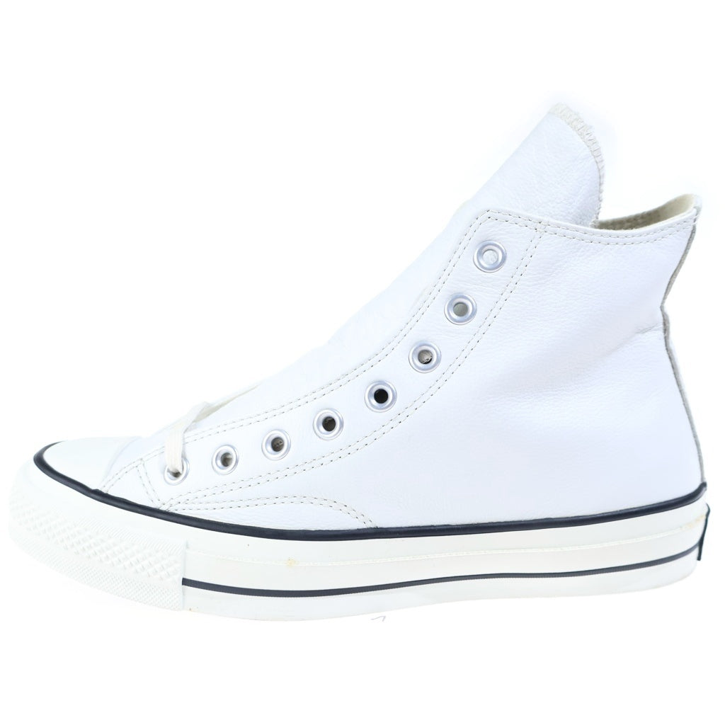 CONVERSE ADDICT(コンバースアディクト) CHUCK TAYLOR LEATHER HI チャックテイラー レザー ハイカットスニーカー ホワイト US9/27.0cm