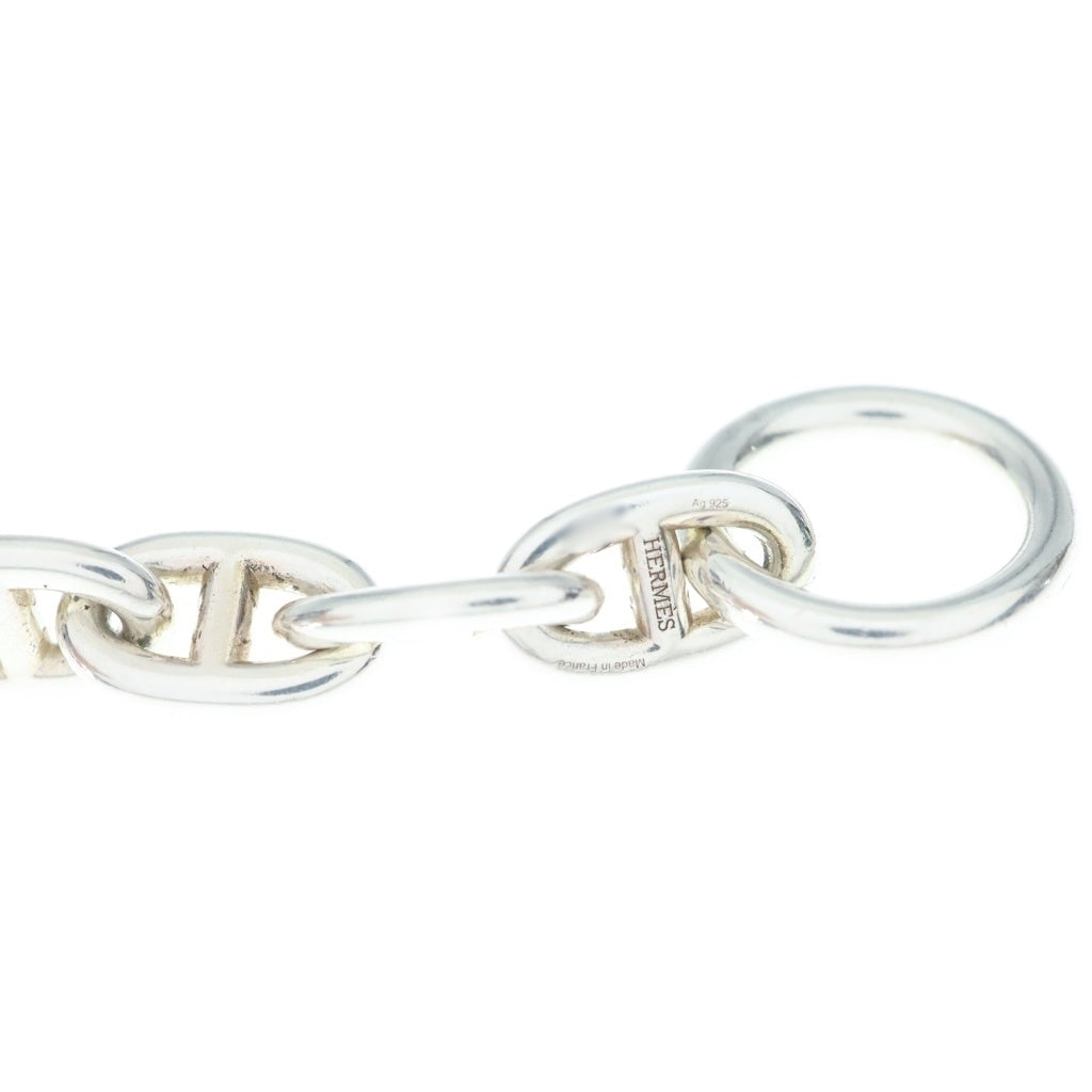 HERMES(エルメス) Chaine d'Ancre MM シェーヌダンクルMM 15コマ チェーン ブレスレット シルバー レディース