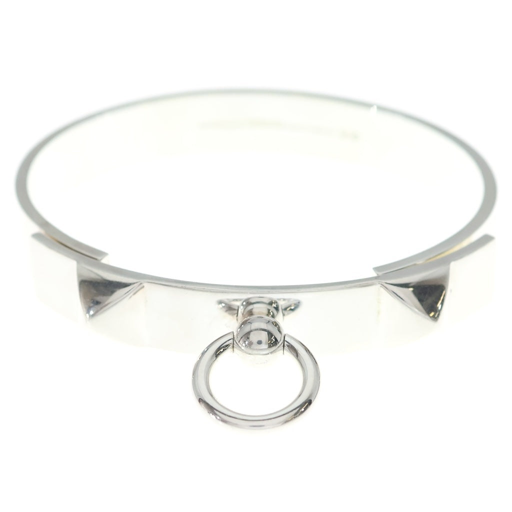 HERMES(エルメス) Collier de chien bangle コリエドシアン バングル ブレスレット シルバー 15AL042154 レディース